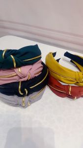 Băng đô cài tóc bản rộng thiết kế đơn giản phong cách Hàn Quốc cho nữ