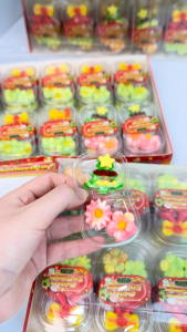 【COD】30pcs Christmas Fun Gummies Soft Candy Cute Tree Bell Shape Snack Sweet Candy Individually packaged wholesale