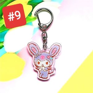 Sanrio Double Layer Acrylic Keychain Key Chain Holder Gift Kids 三丽鸥双面亚克力钥匙扣钥匙链饰品挂件 Diy书包背包笔盒卡通挂件礼物 Hiasan Beg Pencil K4
