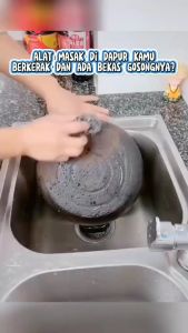 Krim Pembersih Panci dan Wajan Gosong Berkerak Hitam / Abu Gosok Pembersih Panci Pembersih Stainless Steel Anti Karat Pasta Pembersih Noda Membandel - Lazada