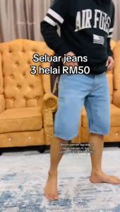 MENS SHORT PANT GOOD QUALITY SIZE 28~40 READY STOCK SIZE DAN COLOR AVAILABLE