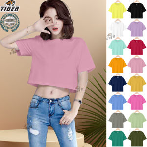 Fashion Crop top for women trendy plus size for women korean style t shirt for women G2001