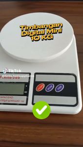 TIMBANGAN KUE DIGITAL DAPUR 10KG 10 KILOGRAM 1000 GRAM 1000G TIMBANG BUMBU