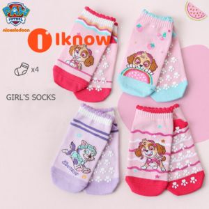 I know PAW Patrol Anti Slip Baby Socks/Kids Girl/Boy Children Ankle Sock/Breathable Sports Non-Slip Yoga socks 2025 New