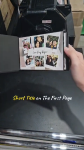 【Mach Gifts】Customised 4R Photo Album Collage Photobook Personalised Gift Memories in Print Decor Christmas