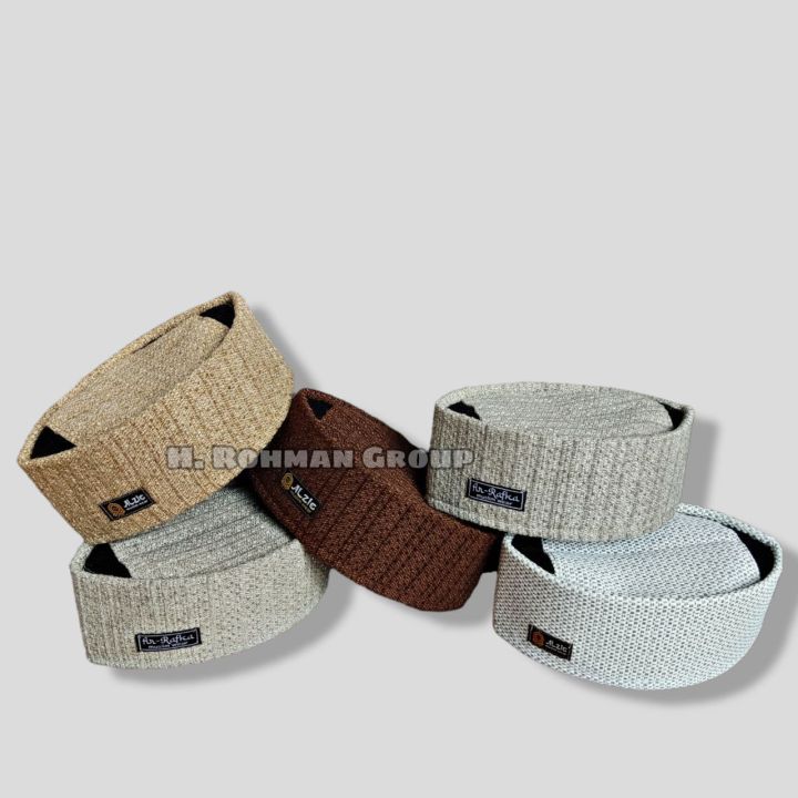 Peci Songkok Kopiah Pria Bahan Canvas Semi Goni Klasik