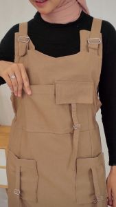 yesi overall katun chinos twill stretch melar