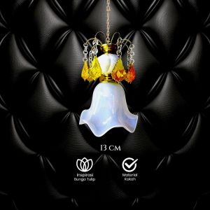 Lampu Hias Minimalis Plafon Kap Tulip Dekorasi Wedding Ruang Tamu