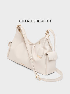 Charles & Keith | Stylish Large Capacity Double Pocket Shoulder Bag