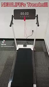 3.5HP Foldable Electric Treadmill 1-15KM/H Home Running Machine Multi-Function Indoor Fitness Treadmill Space-Saving Folding Design