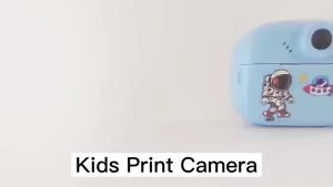 Children Portable Instant Camera Print HD Photography and Video Recording Kids Digital Gifts