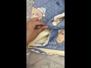 VỎ GỐI ÔM trần bông Tencel Latex 3D 5D mát lạnh có khoá kéo kích thước 35x100cm