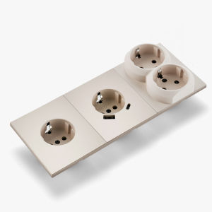 Skin Sensation USB A+C Skin Feel Paint Power Sockets Integrated Panel Embedded Wall Socket DIY Combination Embedded Paint Socket