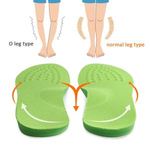Orthopedic cushioning arch support insole orthopedic insole O/X leg flat foot orthopedic shoe PU foam insert