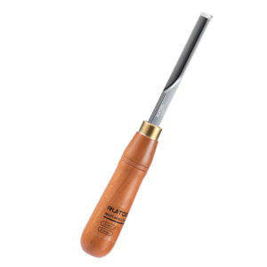 10 Corner Chisel 90 Degree Square Mortise Chisel 40cr Blade with Beech Wood Handle for Cutting Square Mortise Wood Carving