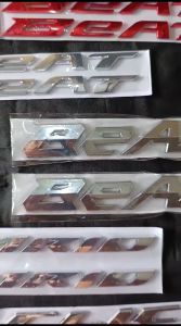 2 pcs EMBLEM HONDA BEAT KANAN DAN KIRI BERBAHAN ABS FULL CHROME