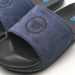 Dorks New Logo Navy - Sandal Slop Casual Premium Pria Wanita Sendal Selop Slipper Anti Licin Original Dorks