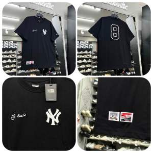 Chính hãng - Áo Thun New Era Yankees Champions Trắng sọc - 13732108