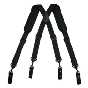 Versatile Police Gear: Tactical Suspender Pants & Adjustable Padded Military Braces