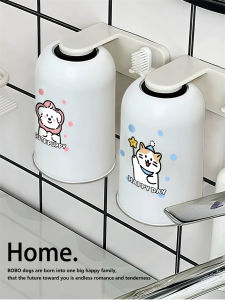 Magnetic Toothbrush Holder Wall Mounted No Drilling Toothbrush Cup Storage Rack Bathroom Cleaning Tool Metal Material