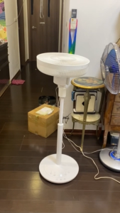 Quạt Nhật DC xoay 360° TOTOYOMY FS-D35W 12 tốc độ gió inverter tiết kiệm điện (Mới 100% - năm 2025)