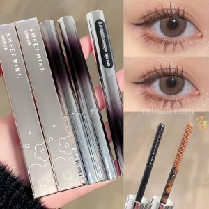 SWEET MINT Waterproof Long-lasting Mascara Long Thick Curlin Mascara With Iron Brush Head