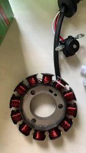 COD MUTEKI Stator Coil YAMAHA MIO/MIO i 125 M3/TMX 125 ALPHA Magneto Generator Coil Assembly 12 Pole High Quality