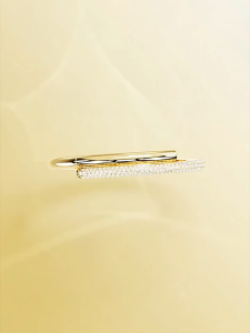 💖Swarovski💖Dextera gold magnetic clasp white diamond bracelet S925 sterling silver womens fashion bracelet hypoallergenic non-allergenic Valentines Day gift birthday gift for girlfriend bestie