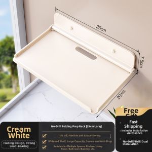 JINGRUNDA | Folding Multifunction Wall Mounting Multiple Layer Vegetable Preparation Tray