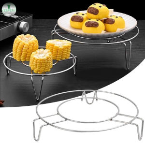 Yesperery เครื่องนึ่งชั้นนึ่งเหล็กสแตนเลสกลมอเนกประสงค์เครื่องนึ่งเกี๊ยวเครื่องครัวในครัวเรือน