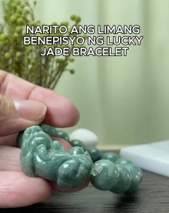 Pixiu Jade Bracelet for Wealth and Protection – Feng Shui Lucky Charm for Attracting Money & Good Luck