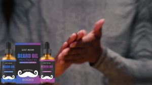 East Moon Man Beard Care Oils Kit Improve Glide Reducing Friction Lasting Smooth Christmas Gift Set Oil Control Beard Grow Serum