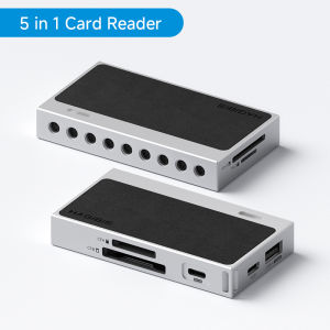 Hagibis | Hagibis High-Speed Memory Card Reader USB C to CFexpress Type A/Type B/SD/Micro SD Multi-Port Adapter for Canon Camera Laptops