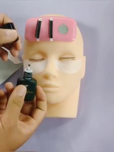 แผ่นซิลิโคนวางขนตา ซิลิโคนแปะหน้าผาก ต่อขนตา ซิลิโคนสำหรับต่อขนตานตา ซิลิโคนวางขนตายากาศ Nailspop