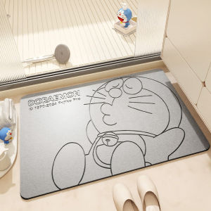 Dajiang (大江) | Doraemon Hard Diatom Mud Bathroom Anti-slip Quick-dry Absorbent Foot Mat