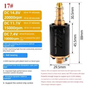 DC 480 Motor T238 & High Speed High Torque Motor