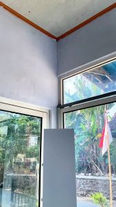 Adapta - Lemari Sudut Hijab Dengan kaca Full Body - Lemari Hijab Sudut minimalis