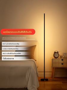 Linear Atmosphere Floor Lamp Living Room Bedroom Sofa Corner Control Night Light Warm Light Stand Lamp Modern Simple Style