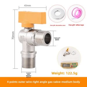 danxilu | Brass Reinforced High-Flow Gas Valve