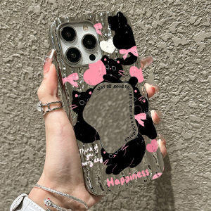 Suitable for Apple 15 Phone Case Iphone15promax Female New Arrival 14plus Fancy Niche Style 13pro Mirror 12pm Creative 11 Cute Stylish X Drop-Resistant 15promax Protective Case Ling