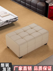 Lawrence Sofa Bench Footrest Long Narrow Bench Living Room Home Use Extended Feifei Single Square Stool Black Modern Simple