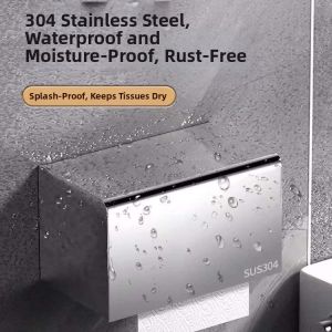 DIHUANTUO | Stainless Steel Bathroom Tissue Holder