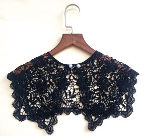 Lace Shawl Fake Collar Womens Skirt Versatile Decoration Collar Hollow out Small Shoulder Pad Neck Protection Spring Autumn Summer Winter