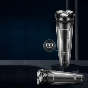 เครื่องโกนหนวดไฟฟ้าพกพาชาร์จเร็ว กันน้ำ