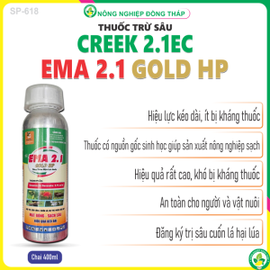Thuốc Trừ Sâu CREEK 2.1EC EMA 2.1 GOLD HP - Hiệu Quả Cao An Toàn Kéo Dài 400ml