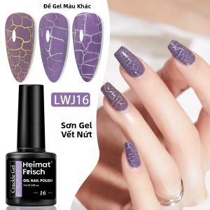 Heimat Frisch Crackle Gel Nail Polish Single Pack - Hiệu Ứng Nứt Nẻ Lâu Dài Đầy Phong Cách 7ml 024oz