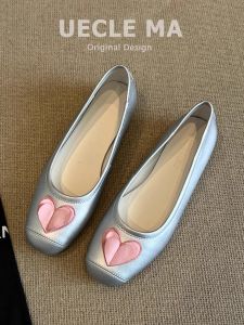 UNCLE MA  | Soft Sheepskin Ballet Flats 2026 New Model
