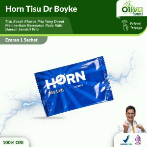HORN Tisu Laki by Dr. Boyke Eceran Tissue Basah Pria