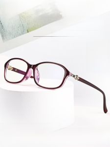 Anti-blue Light Fatigue Resistant Resin Ladies High Definition Mid-aged And Elderly High End Brand Bifocal Glasses