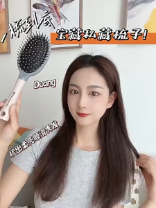 Lược chải tóc mát xa da đầu sử dụng tại nhà lược chải tóc đệm khí mát xa da đầu tạo kiểu tóc xoăn